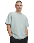UA Heavyweight Logo Wash Men's Oversized Short Sleeve - Blue
