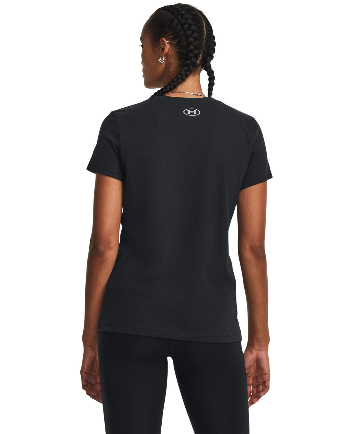 UA Washington Football Women's Short Sleeve - Black