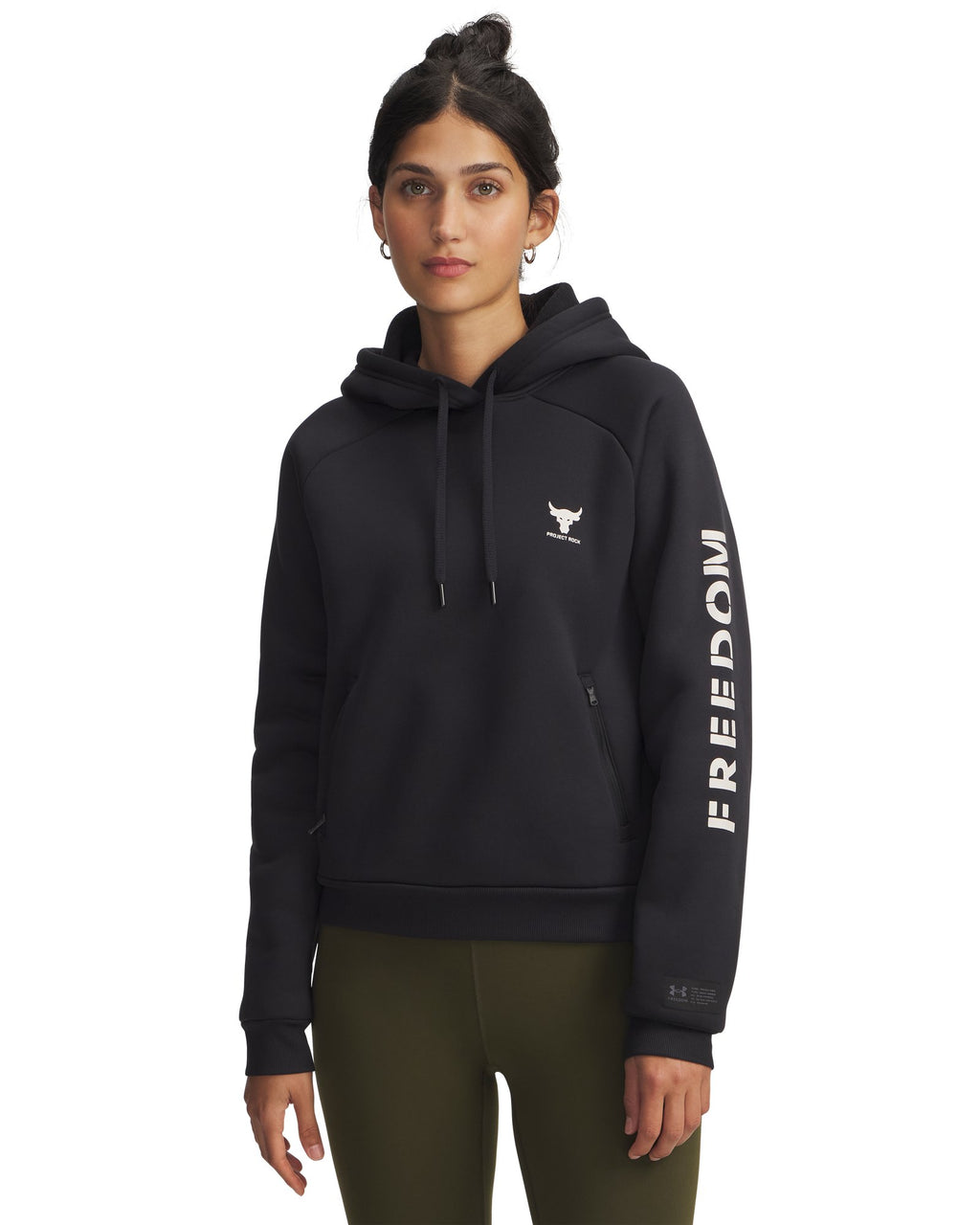 Project Rock Armour Fleece® Women's Hoodie - Black
