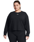 UA Rival Boxy Women's Long Sleeve - Black