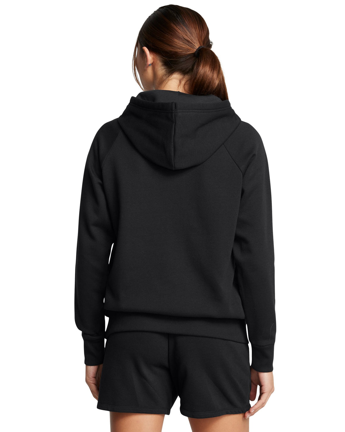 Project Rock Rival Fleece Women's Hoodie - Black