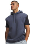 UA Icon Fleece Men's Sleeveless Hoodie - Gray