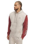 UA Icon Fleece Men's Sleeveless Hoodie - Brown
