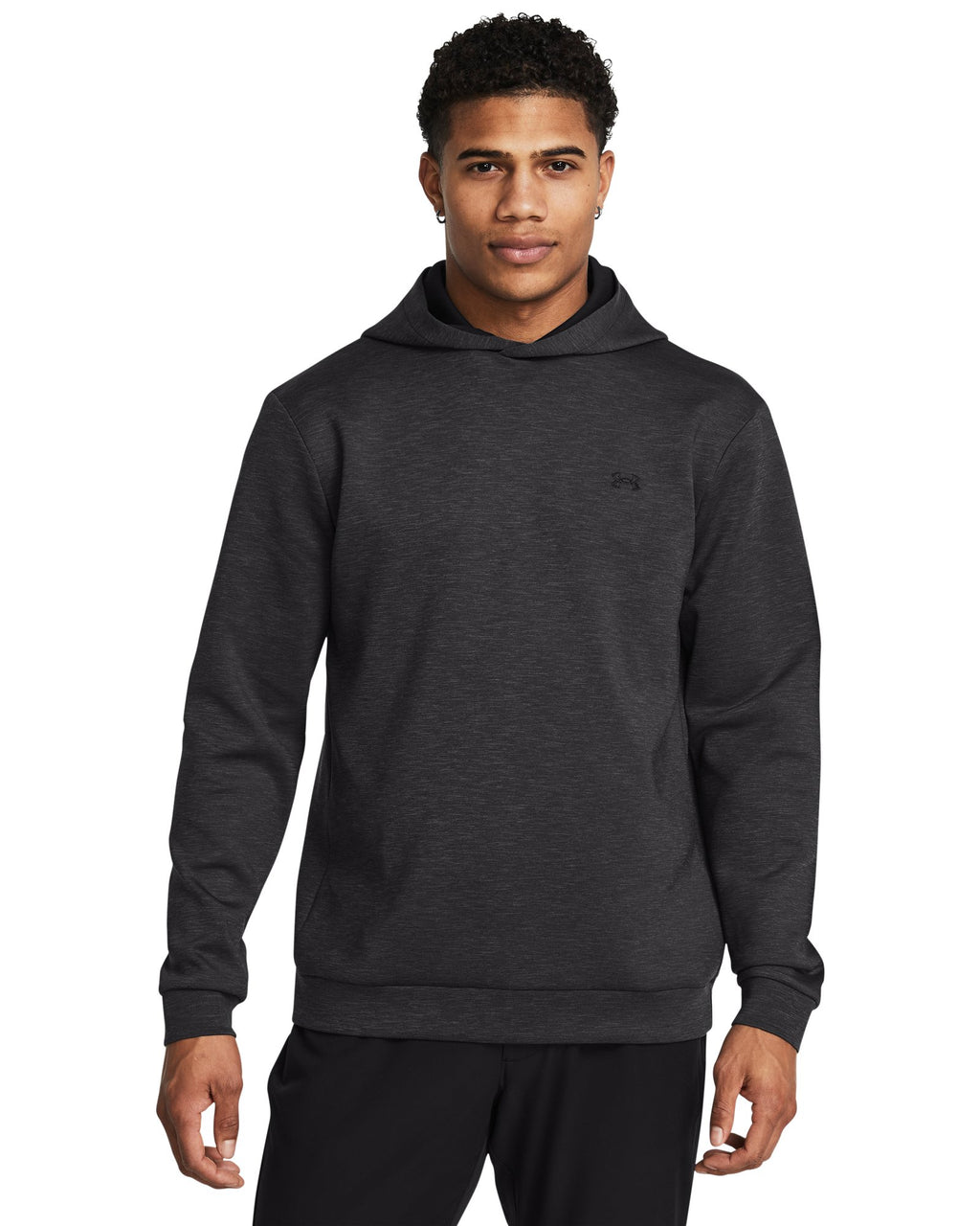 UA Drive Midlayer Men's Hoodie - Black