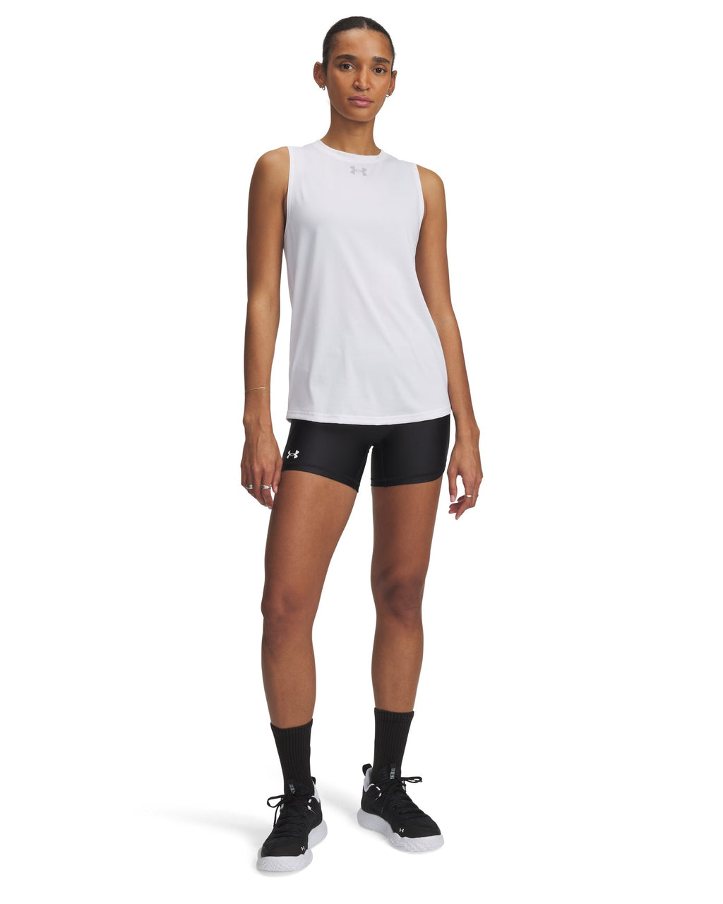 UA Team Women's 4" Shorty - Black