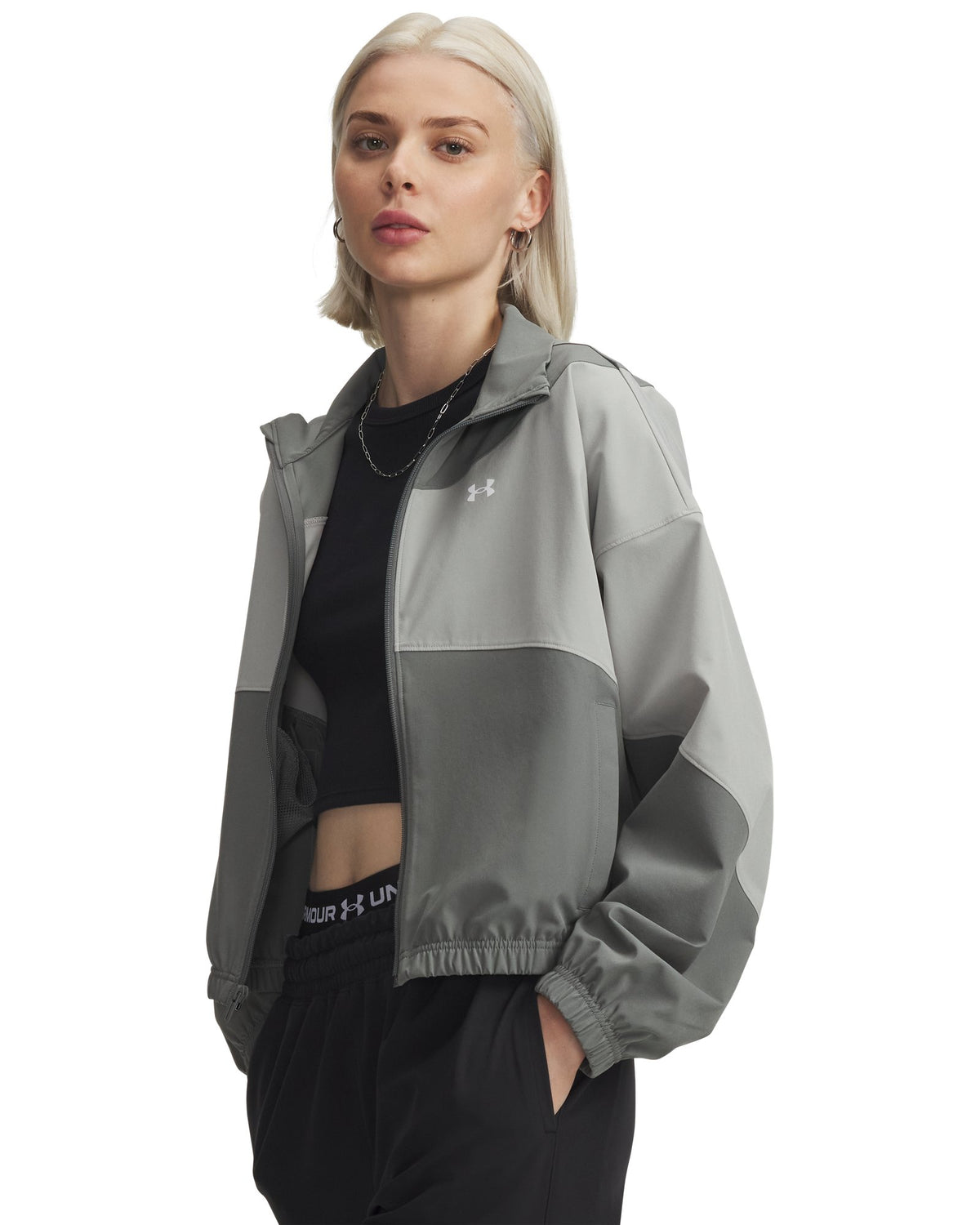 UA Rival Woven Women's Jacket - Green