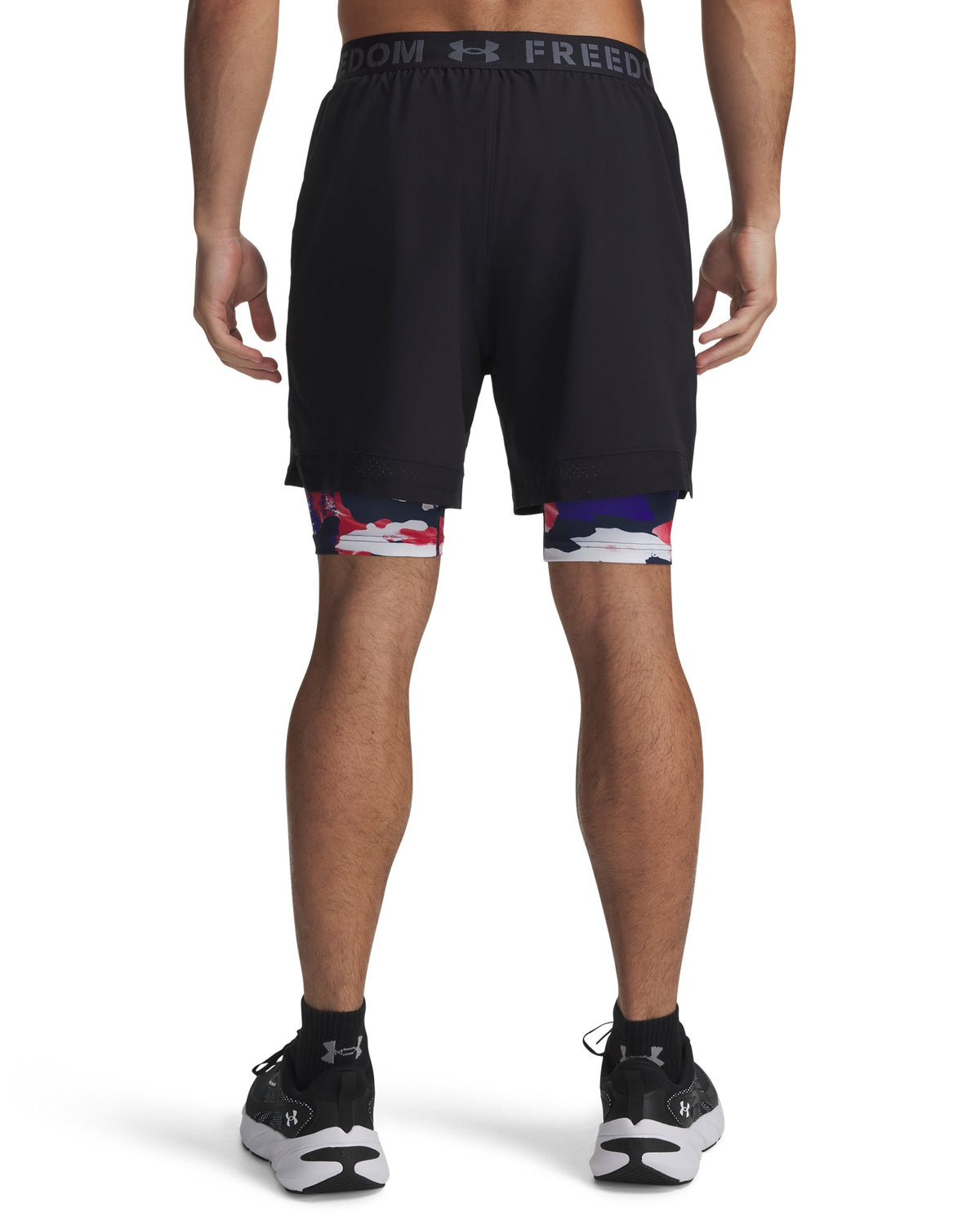 UA Vanish Freedom Men's 2-in-1 Shorts - Brown