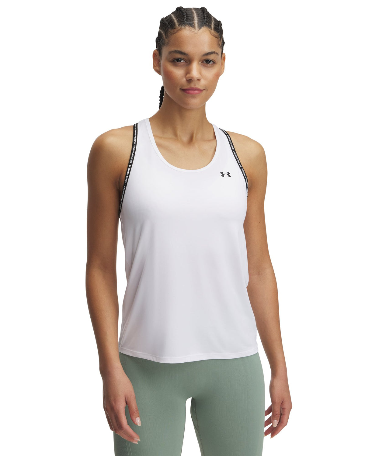 UA Tech™ Knockout Women's Tank - White