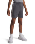 UA Tech™ Vent Print Blocked Boys' Shorts - Gray