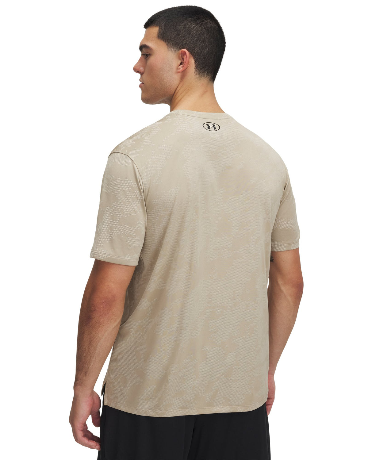 UA Tech™ Vent Jacquard Men's Short Sleeve - Brown