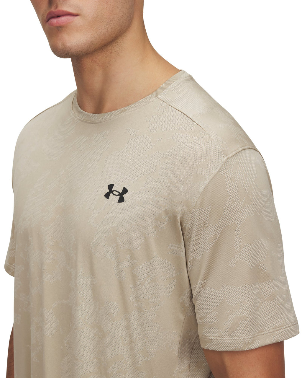 UA Tech™ Vent Jacquard Men's Short Sleeve - Brown