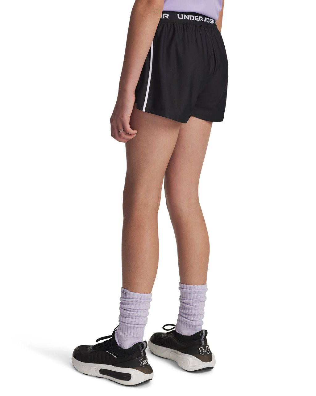 UA Tech™ Play Up Girls' Shorts - Black