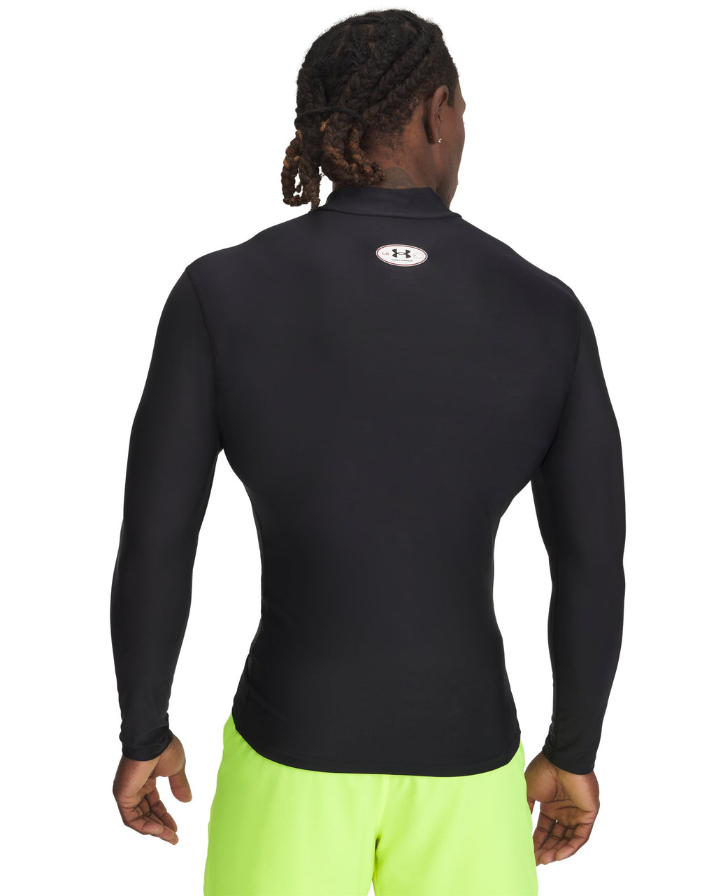 HeatGear® OG Compression Men's Mock Long Sleeve - Black