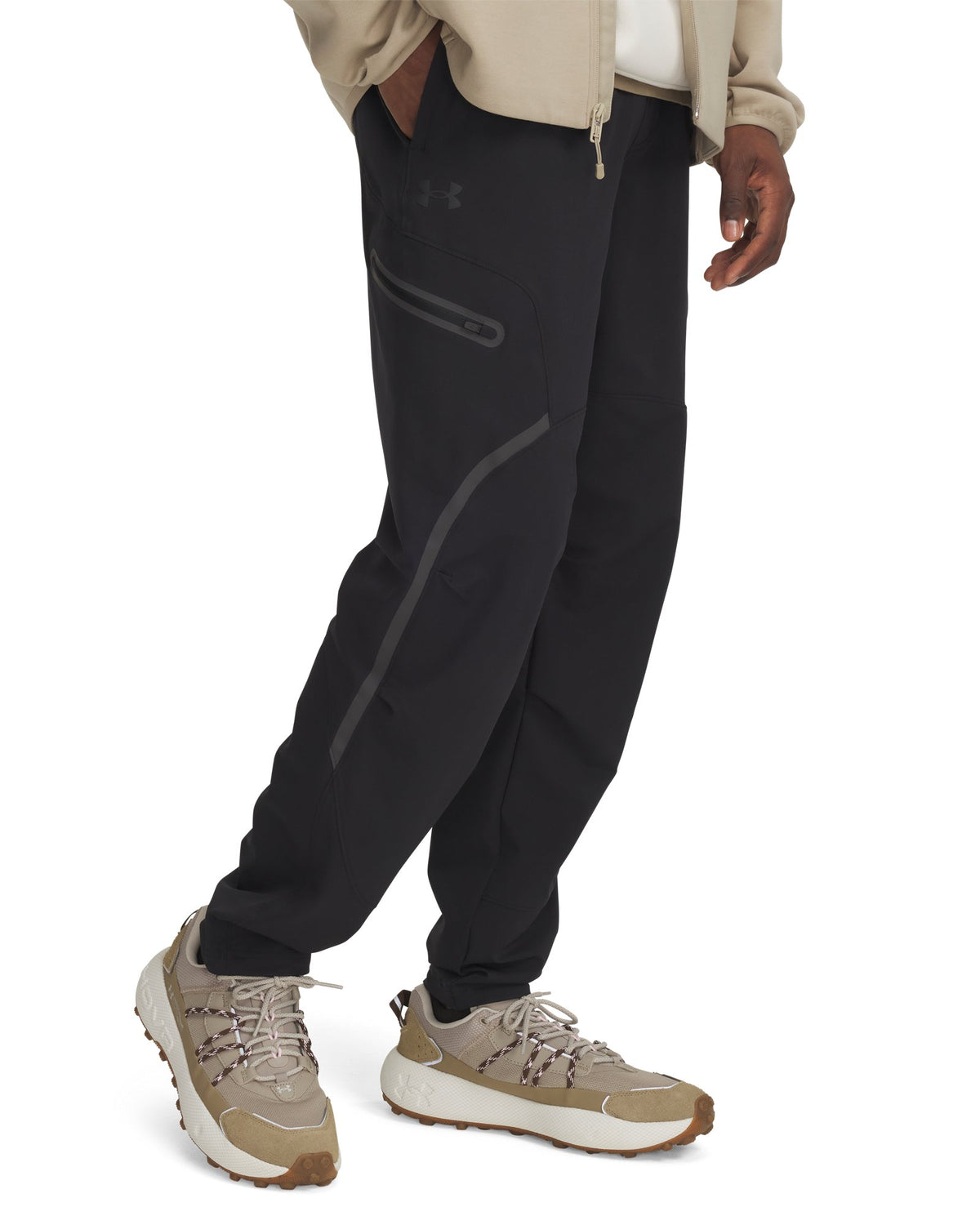 UA Unstoppable Men's Cargo Pants - Black