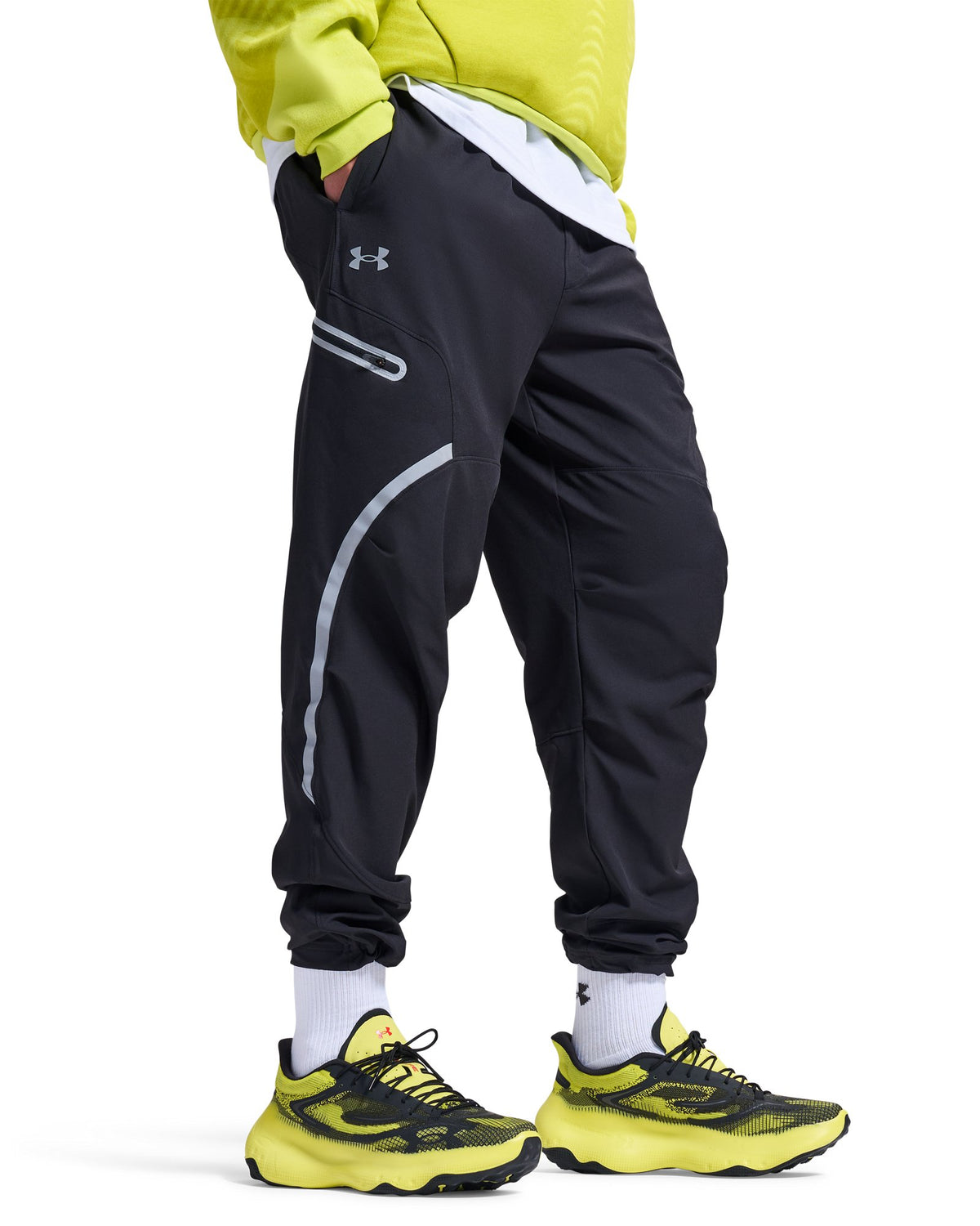 UA Unstoppable Men's Cargo Pants - Black