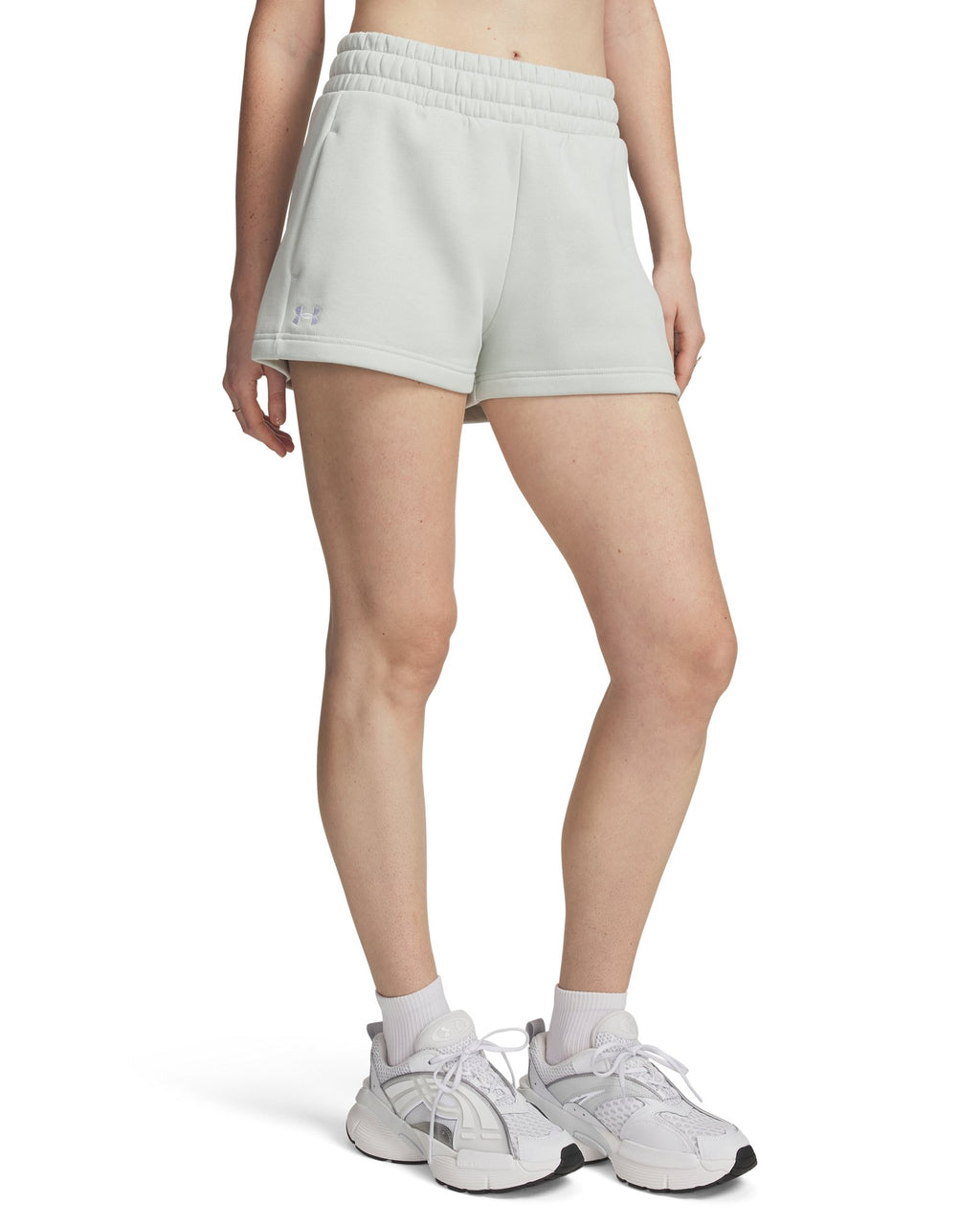 UA Rival Fleece Women's 2.75" Shorts - Green