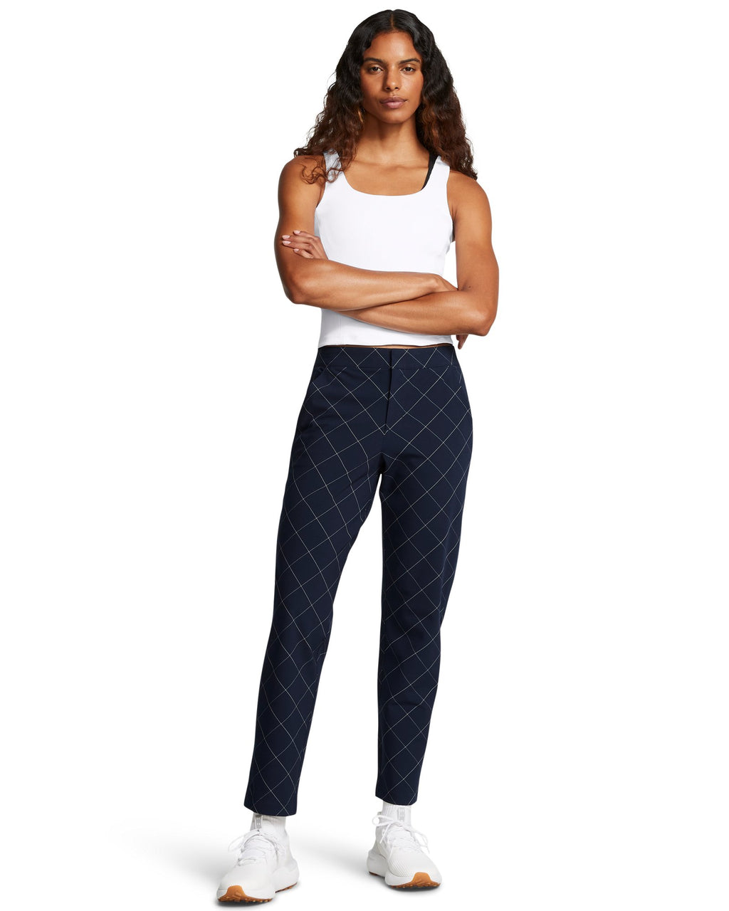 UA Premier Windowpane Women's Pants - Navy