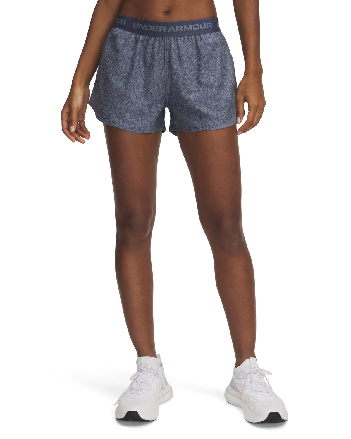 UA Tech™  Play Up Twist Women's 3" Shorts - Gray