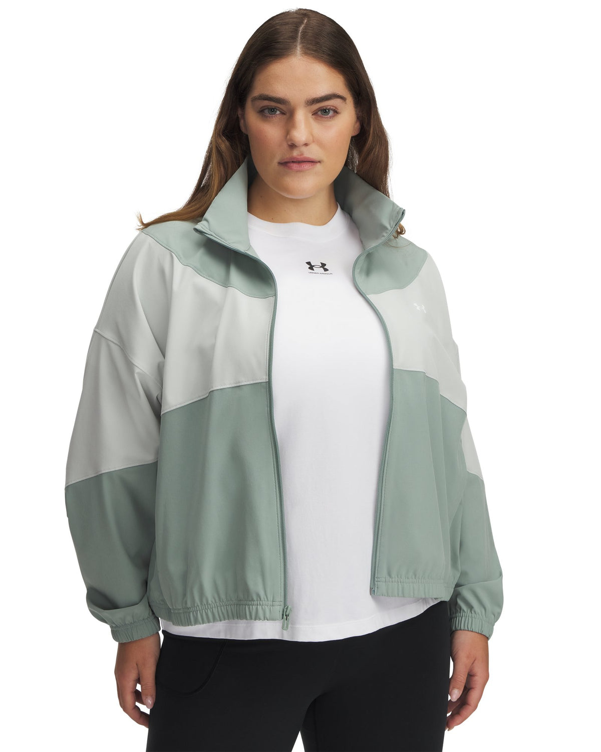UA Rival Woven Women's Jacket - Green