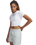 UA Rival Rib Women's Baby T-Shirt - White