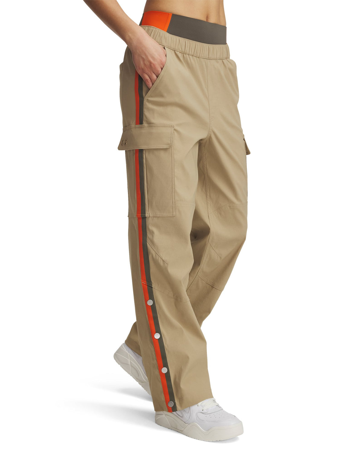 UA Courtside Women's Cargo Snap Pants - Brown