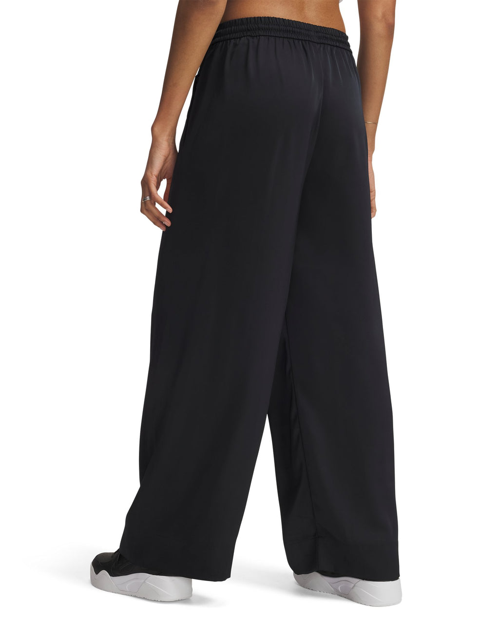 UA Courtside Satin Women's Pants - Black