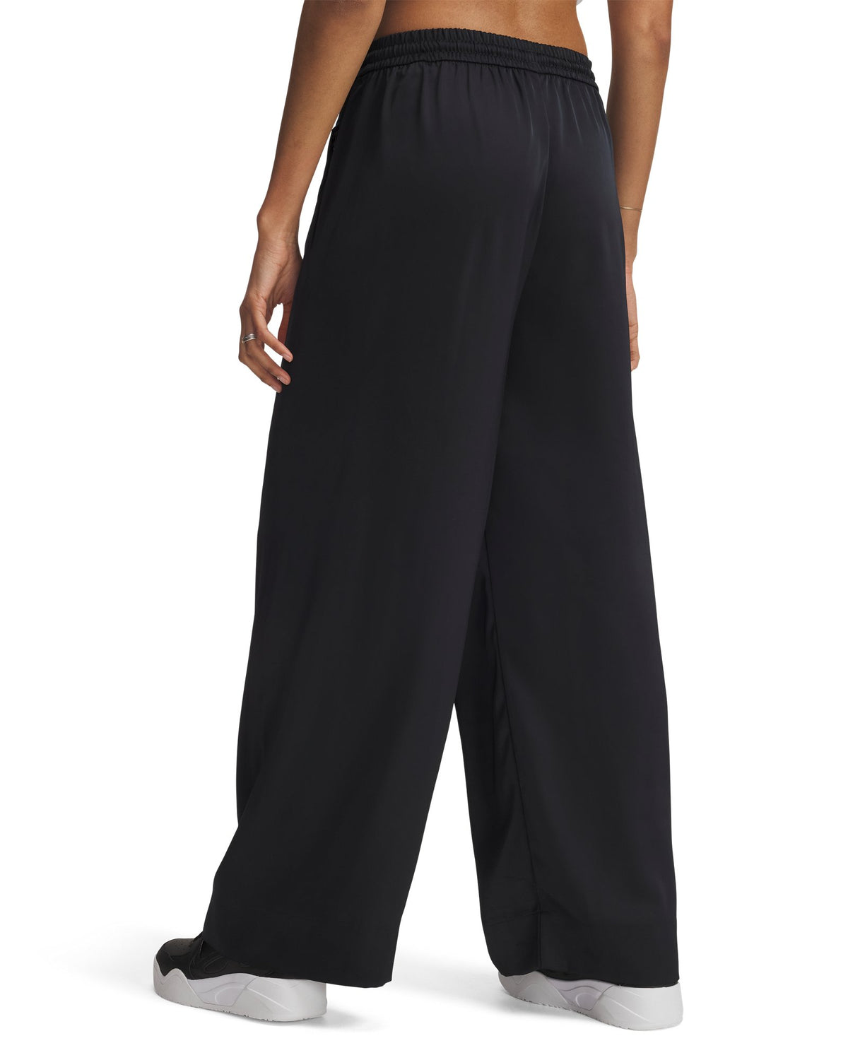 UA Courtside Satin Women's Pants - Black