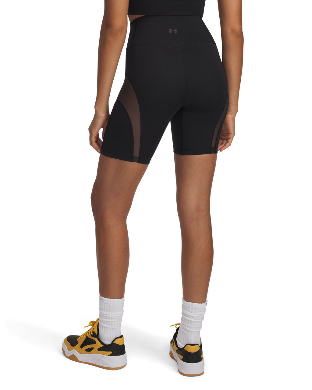 UA Meridian Mesh Women's 7" Shorts - Black