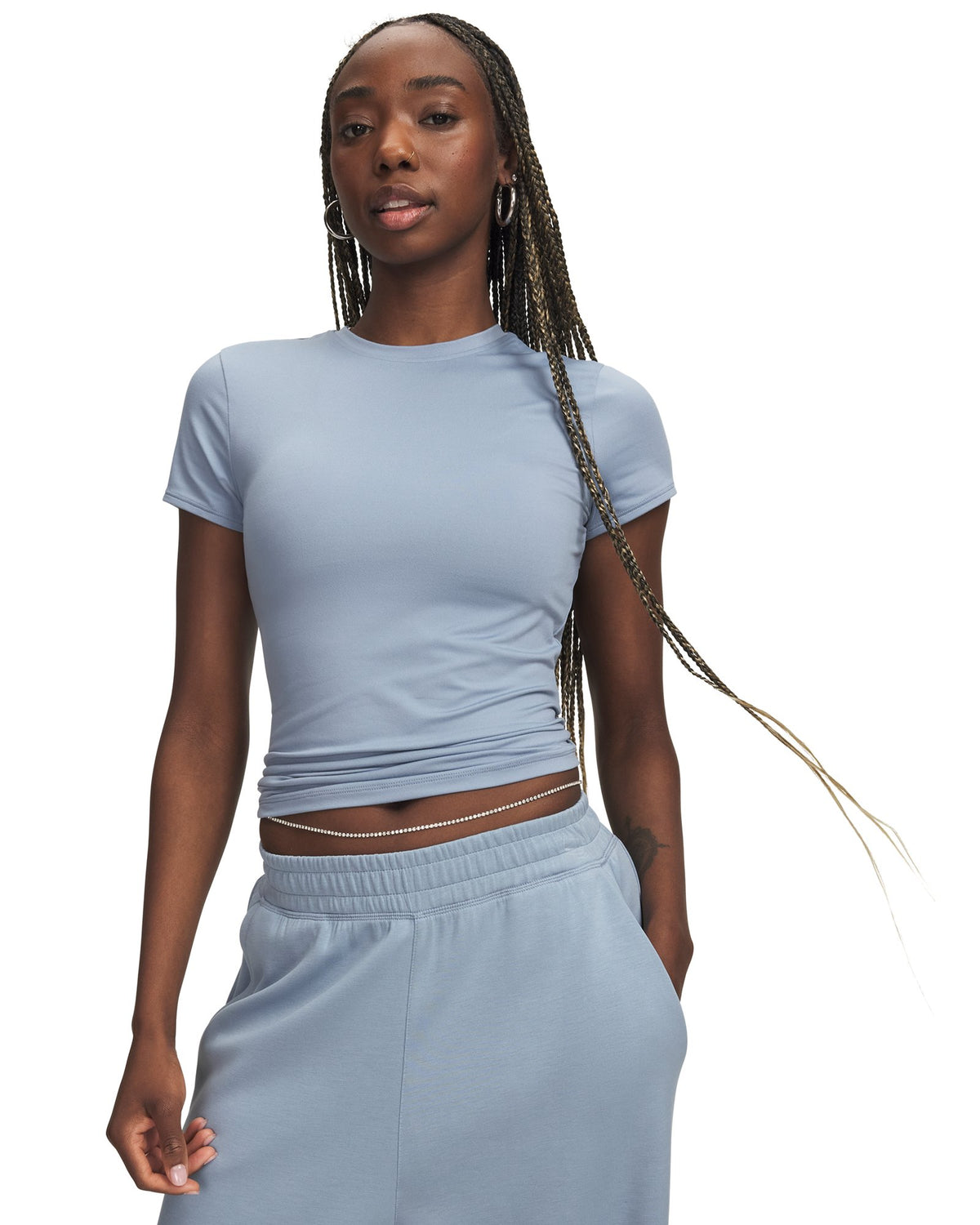 UA Meridian Perfect Form Core Women's Short Sleeve - Blue