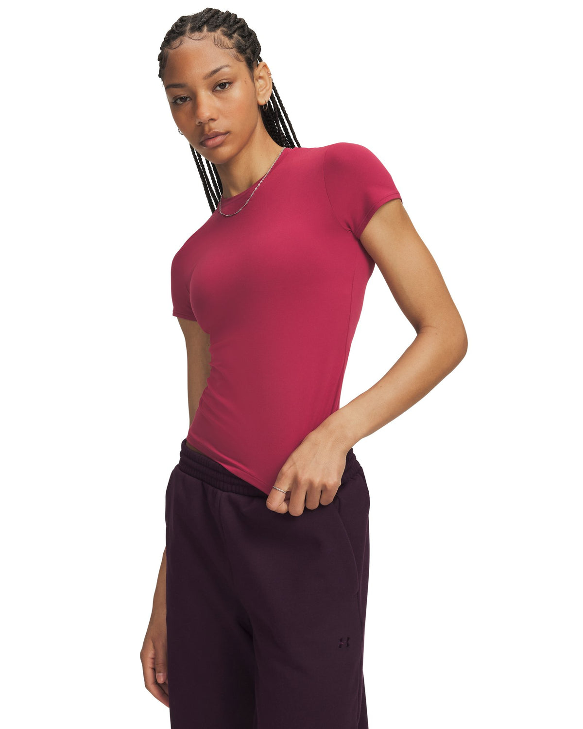 UA Meridian Perfect Form Core Women's Short Sleeve - Red