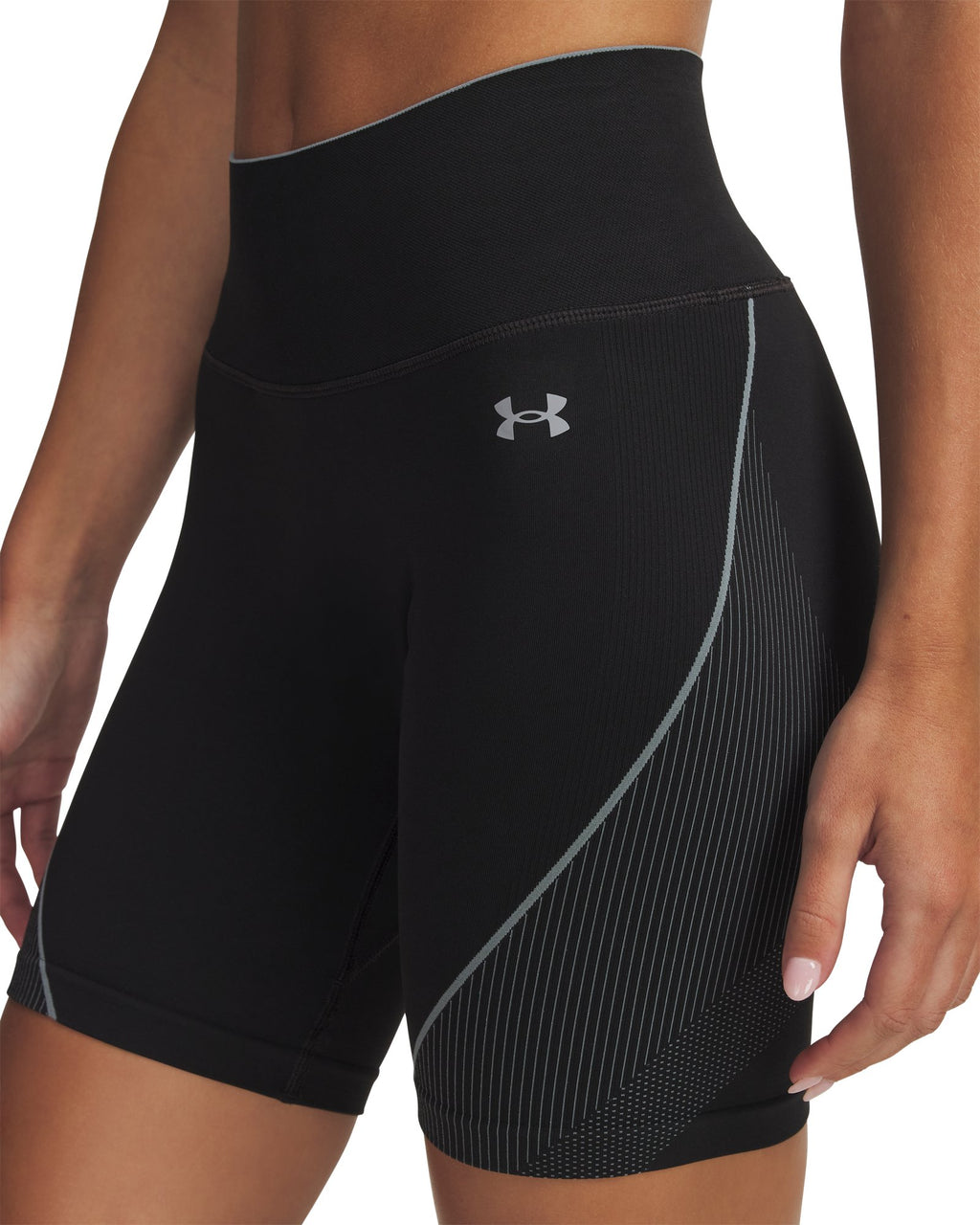 UA Vanish Seamless Women's 6.5" Shorts - Black