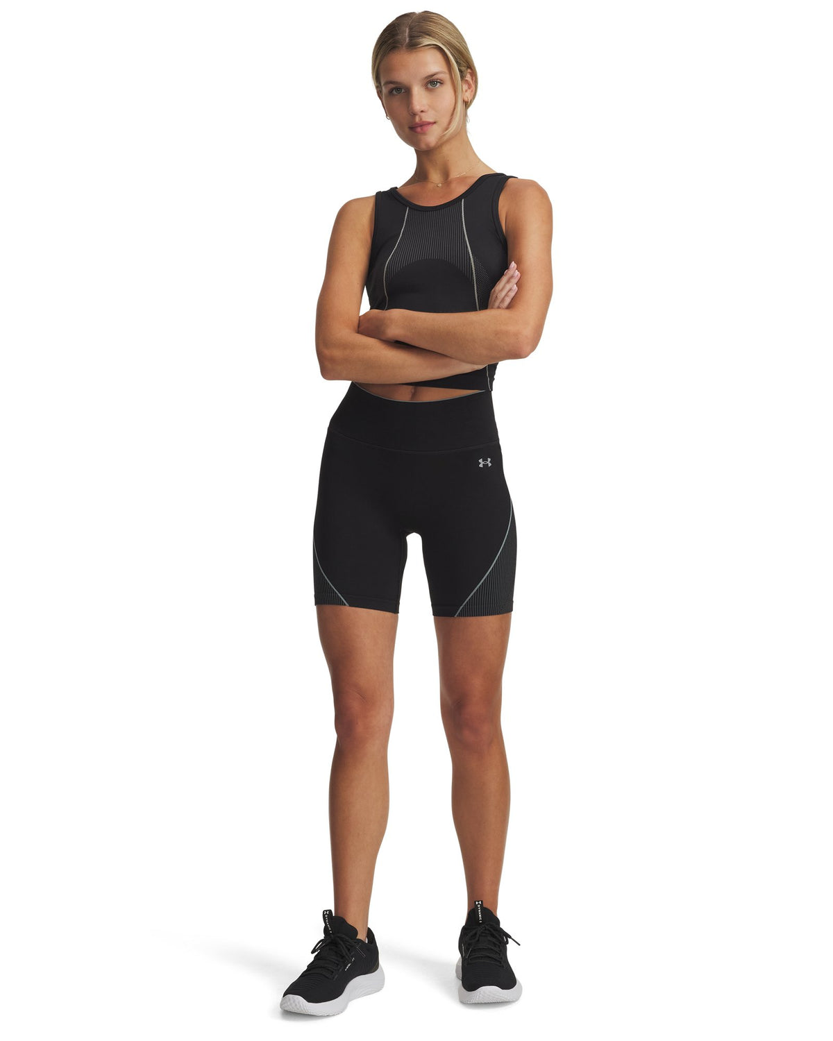UA Vanish Seamless Women's 6.5" Shorts - Black