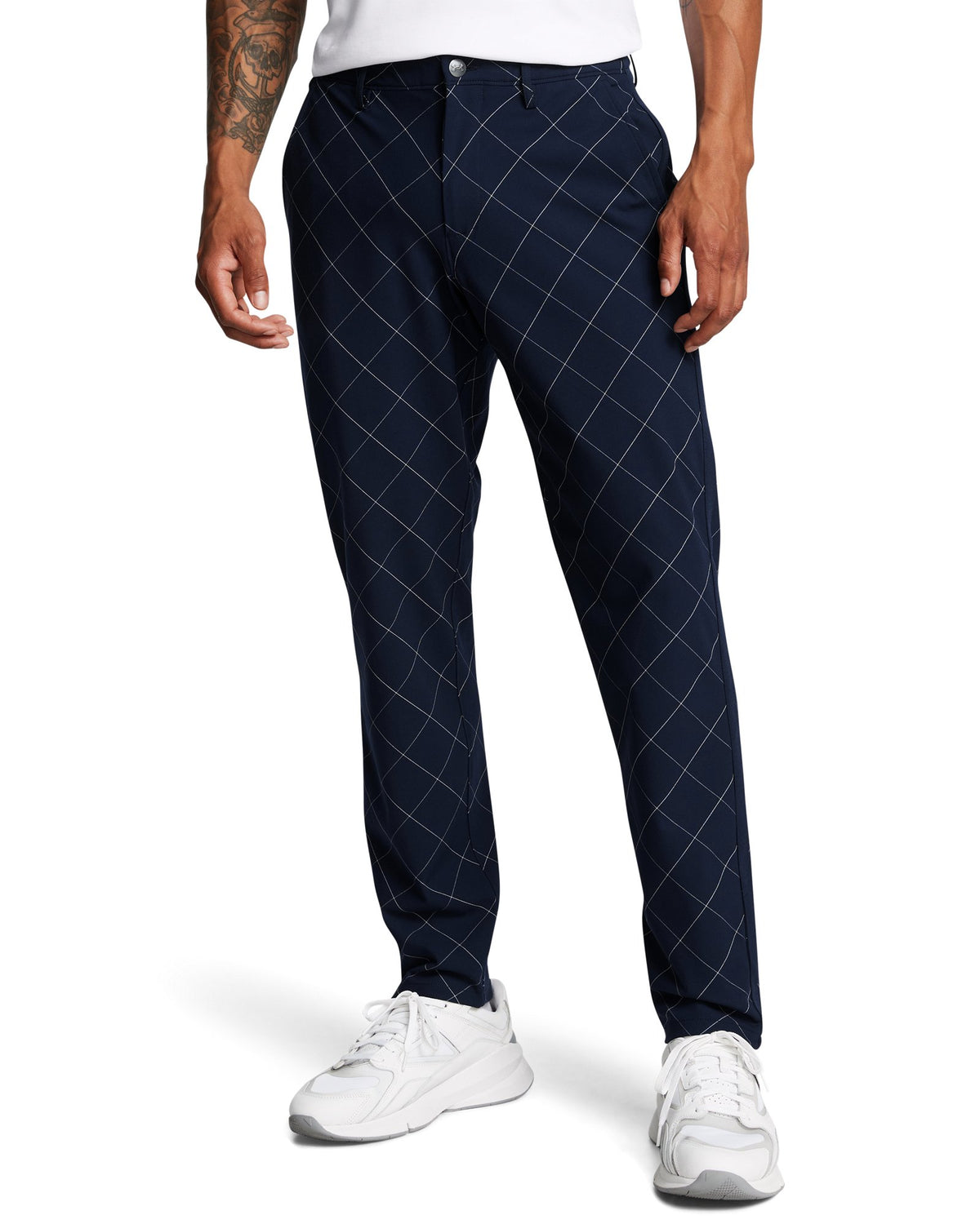 UA Premier Windowpane Men's Pants - Navy