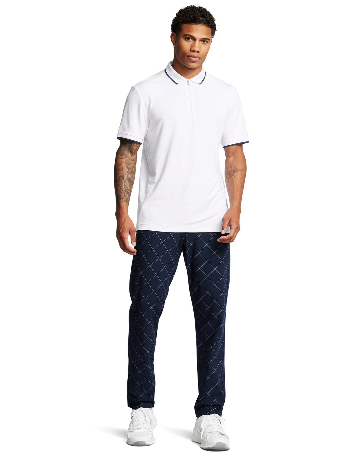 UA Premier Windowpane Men's Pants - Navy