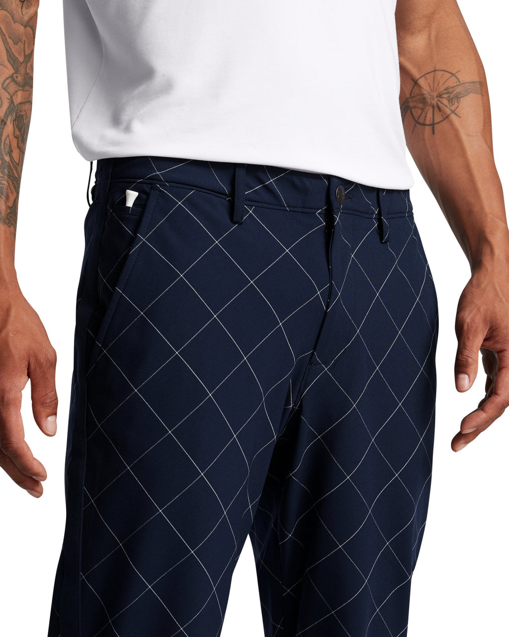 UA Premier Windowpane Men's Pants - Navy