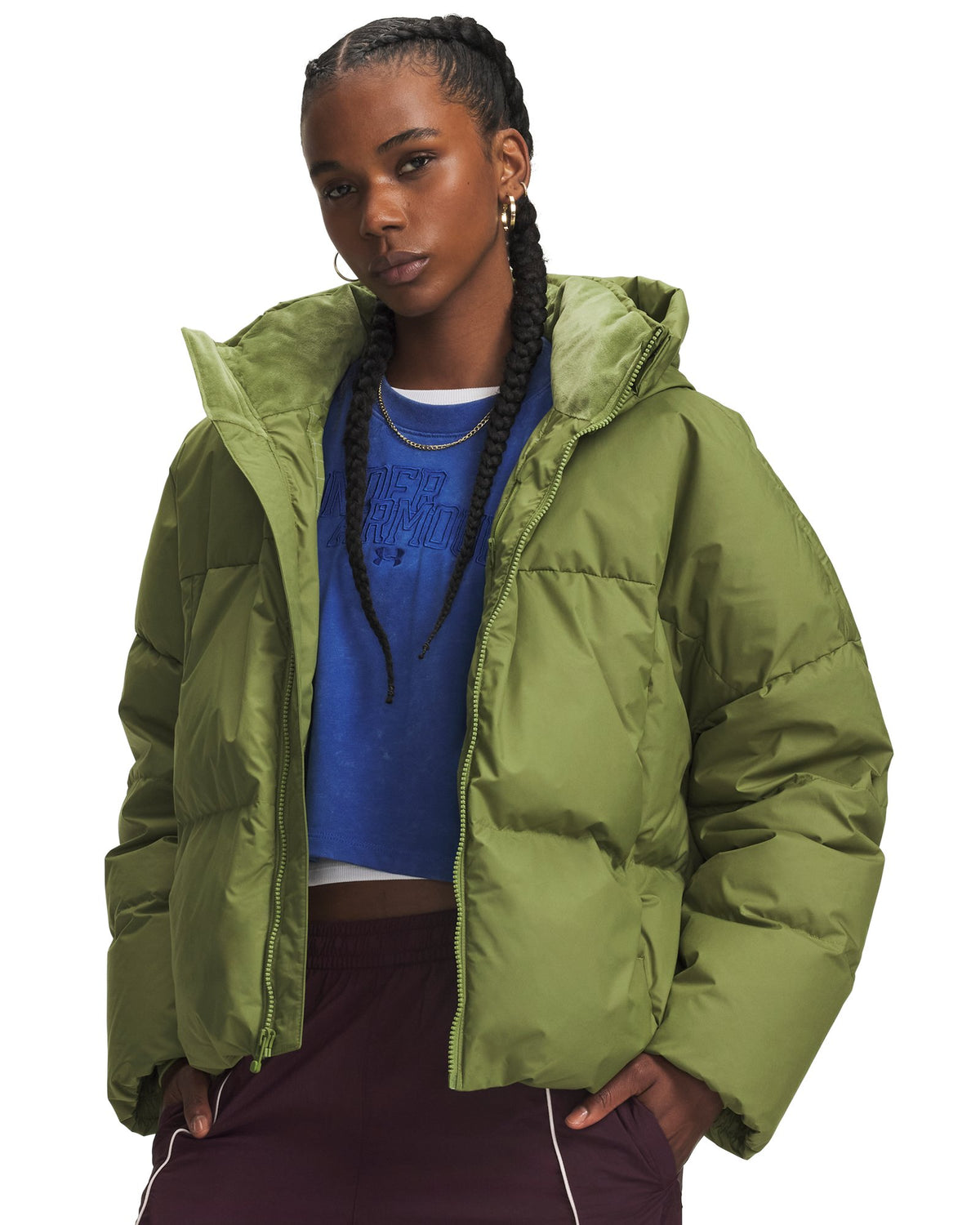 UA Limitless Down Women's Puffer Jacket - Green