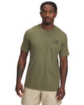 UA Freedom Left Chest Men's Short Sleeve - Green
