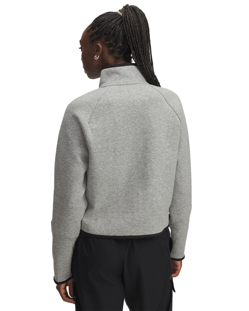 UA Unstoppable Fleece Women's ½ Zip - Gray