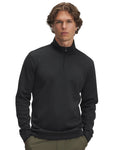 UA SweaterFleece Men's ¼ Zip - Black
