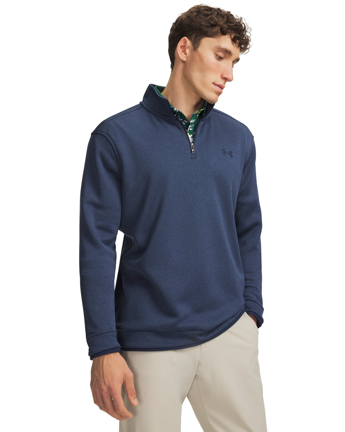 UA SweaterFleece Men's ¼ Zip - Blue