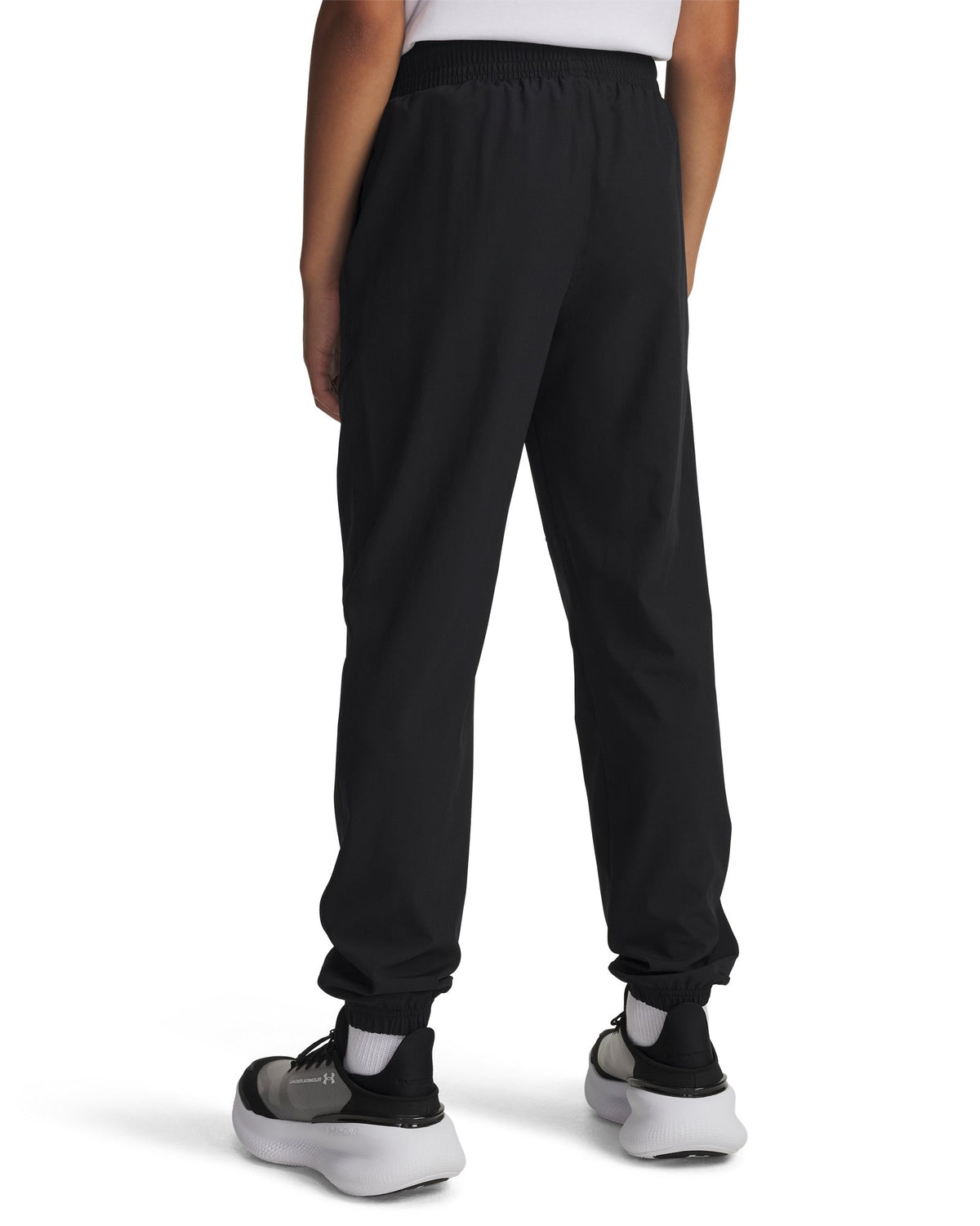 UA Unstoppable Woven Boys' Joggers - Black
