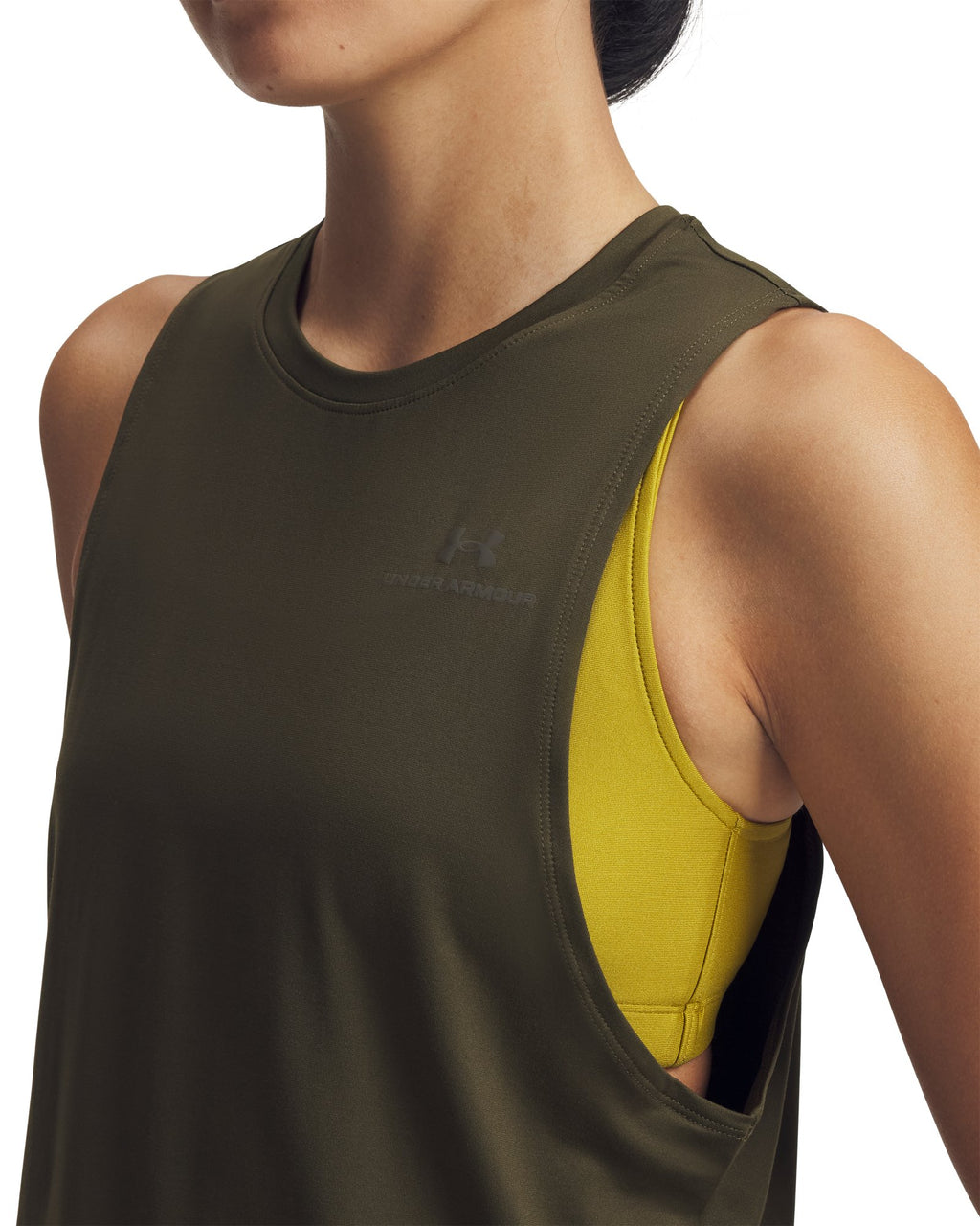 UA Vanish Energy 2-in-1 Women's Tank - Black
