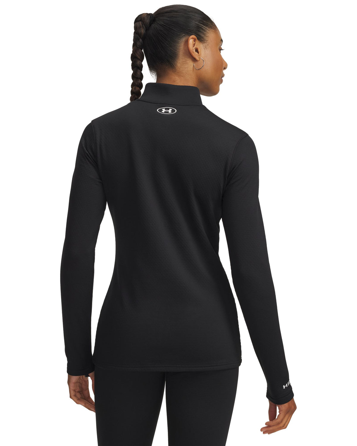 UA Base™ 4.0 Women's ½ Zip - Black