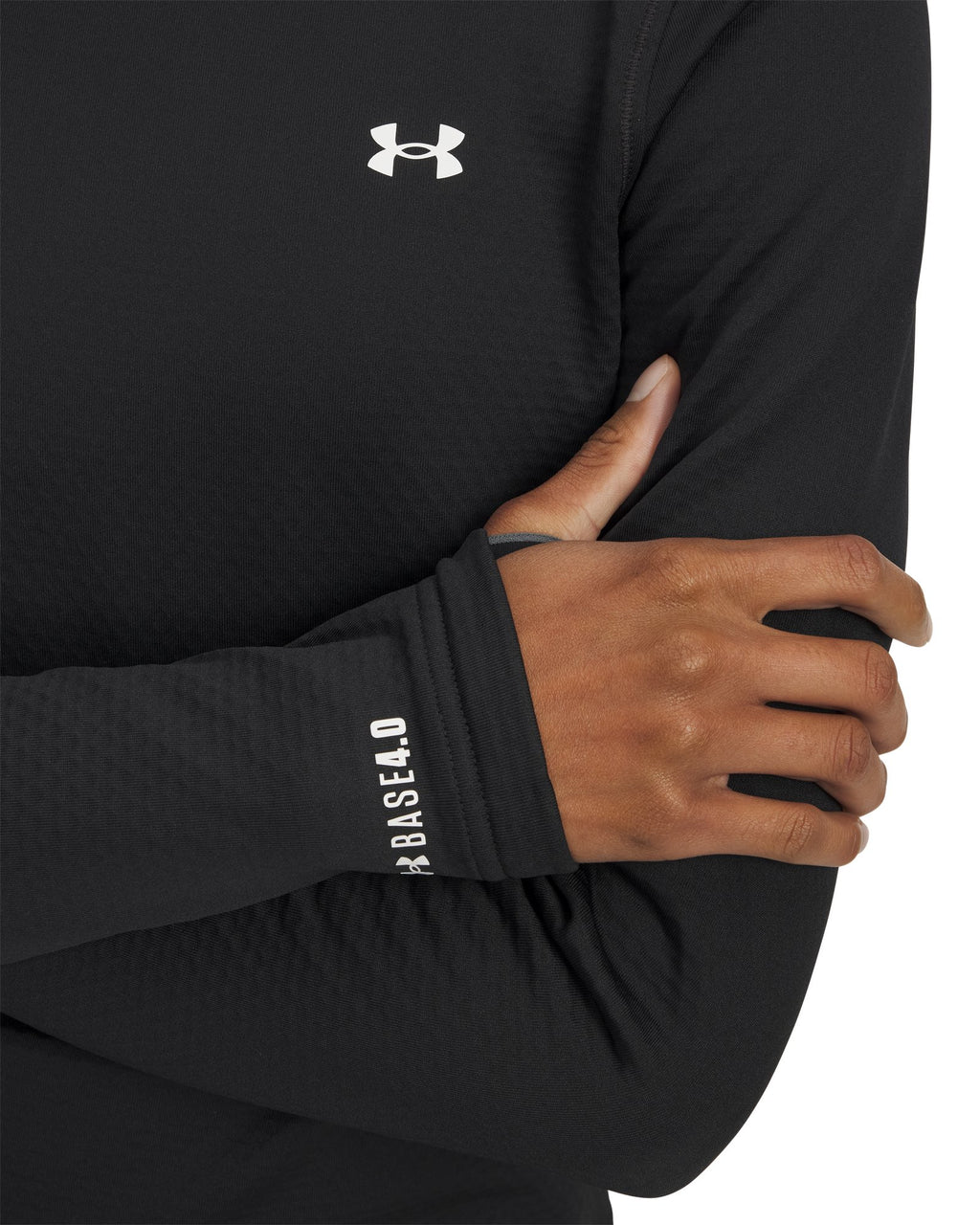 UA Base™ 4.0 Women's Crew - Black