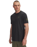 UA Freedom Flag Men's T-Shirt - Black