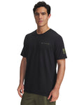UA Freedom Banner Men's T-Shirt - Black