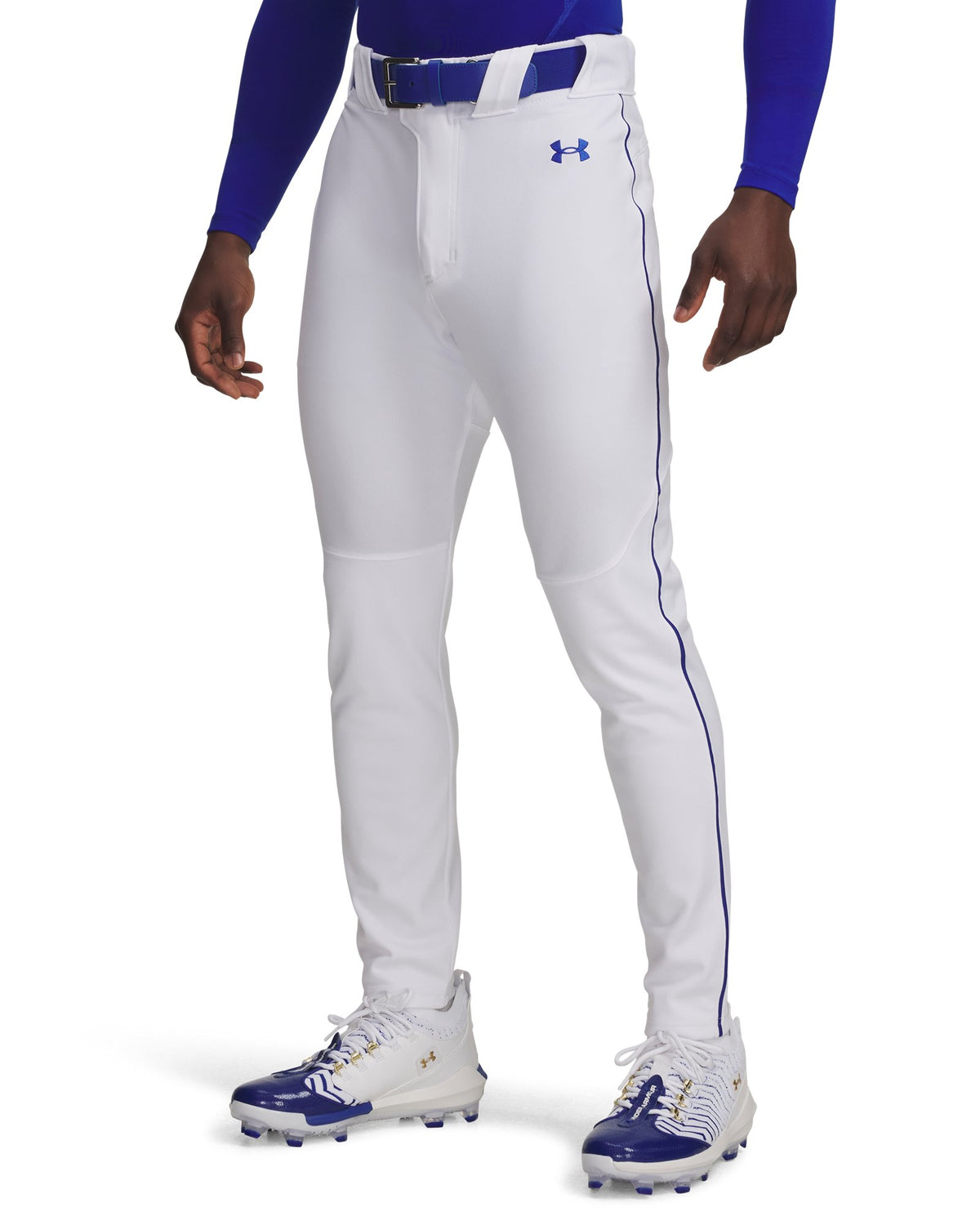 UA Utility Pro Piped Men's Tapered Pants - White