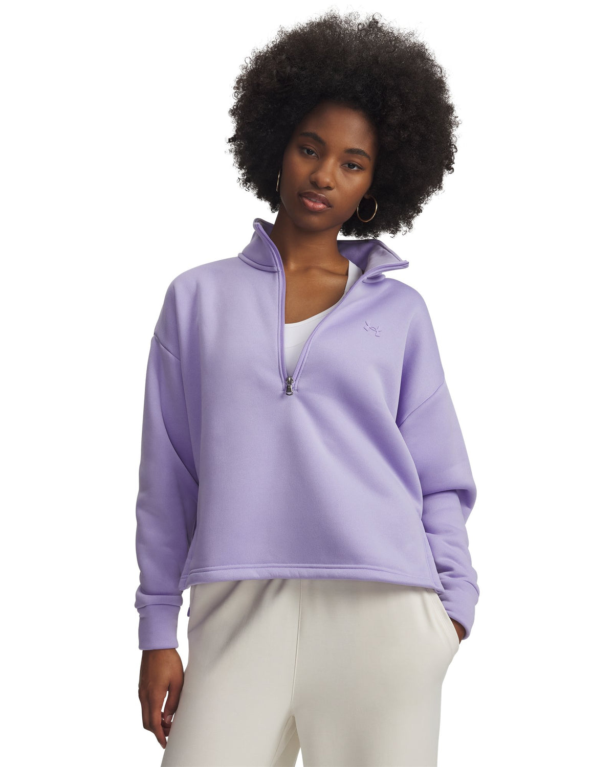 Armour Fleece® Women's ½ Zip - Purple