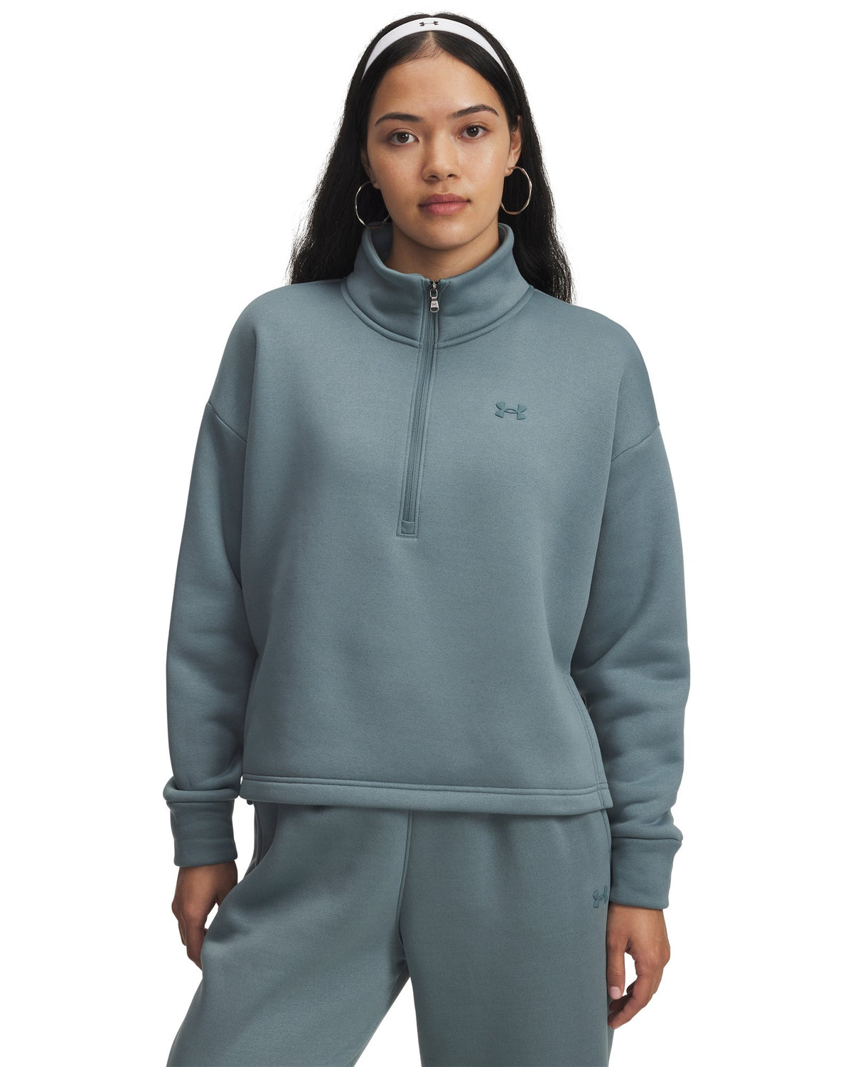 Armour Fleece® Women's ½ Zip - Blue