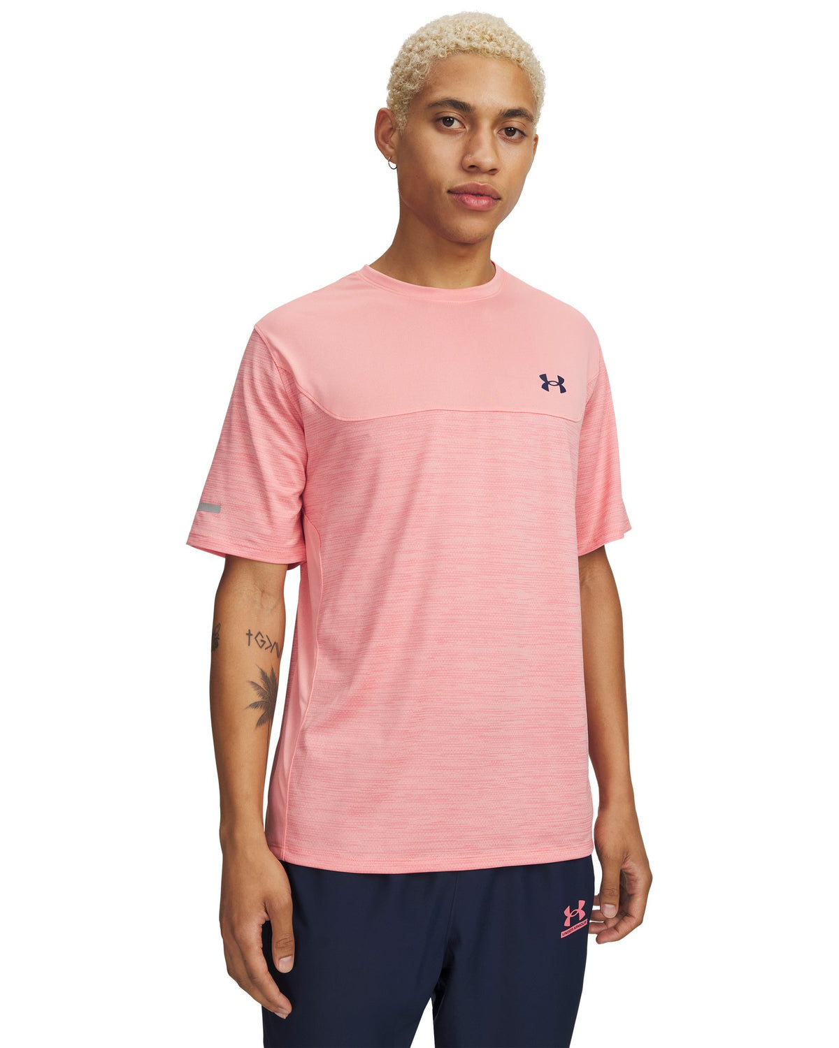 UA Tech™ Utility Men's Short Sleeve - Pink